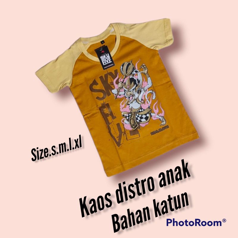 KAOS DISTRO ANAK USIA 1-7 Tahun