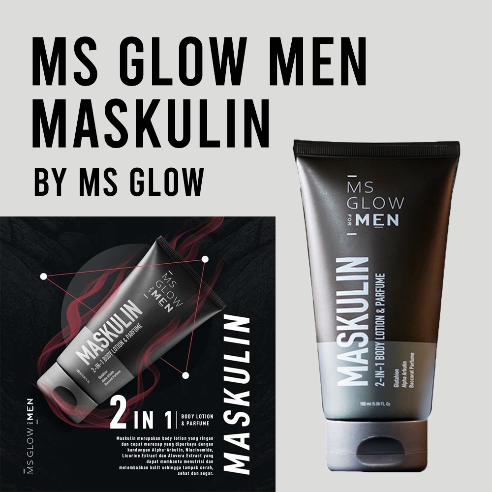 Ecer MS Glow Men Original BPOM MsGlow For Men