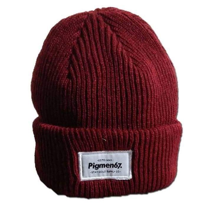 BEANI HAT PIGMEN PRIA WANITA KUPLUK ORIGINAL ASLI DISTRO