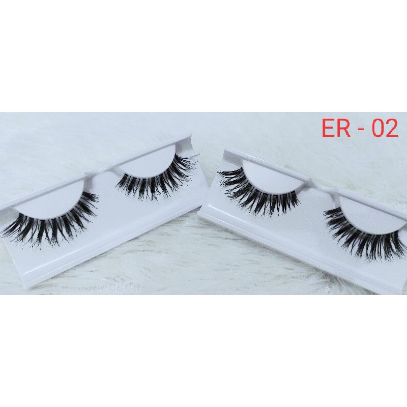 Bulu Mata Palsu ER - 02  / Eyelash Extention / Bulu Mata Murah TIDAK TERMASUK COVER MIKA