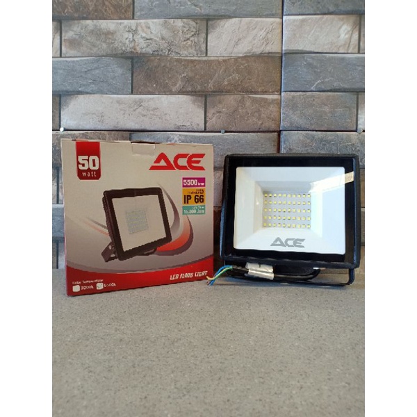FLOOD LIGHT LED ACE 50W/ LAMPU SOROT LED ACE 50W