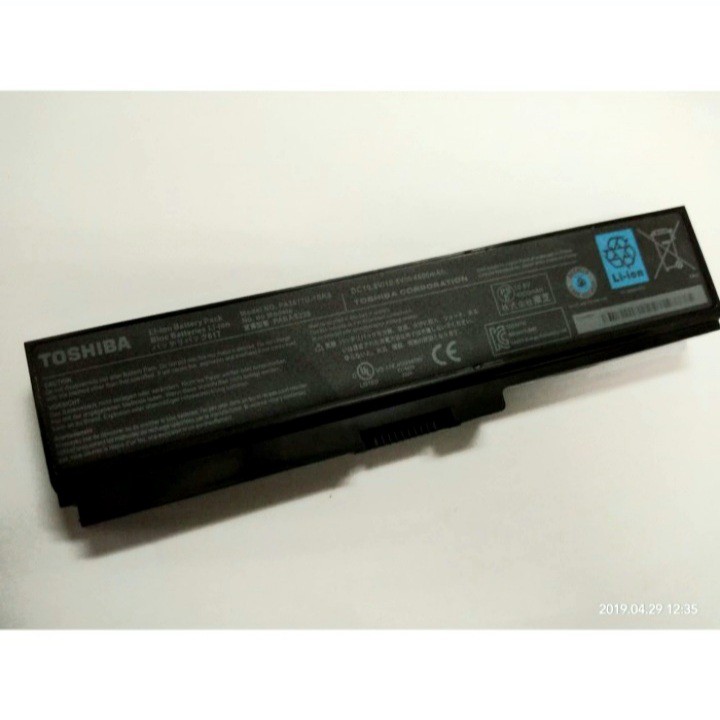 Baterai Laptop Toshiba Satellite M300 M645 P745 P750 P755 P775 Portege M800 M900 PA3817U-1BRS Ori