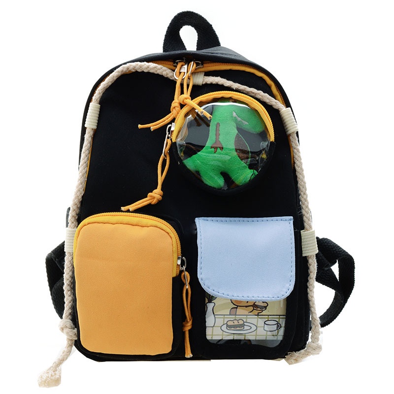 TweedyToys - 3 Pockets Ransel Bag / Tas Ransel Sekolah Anak Import