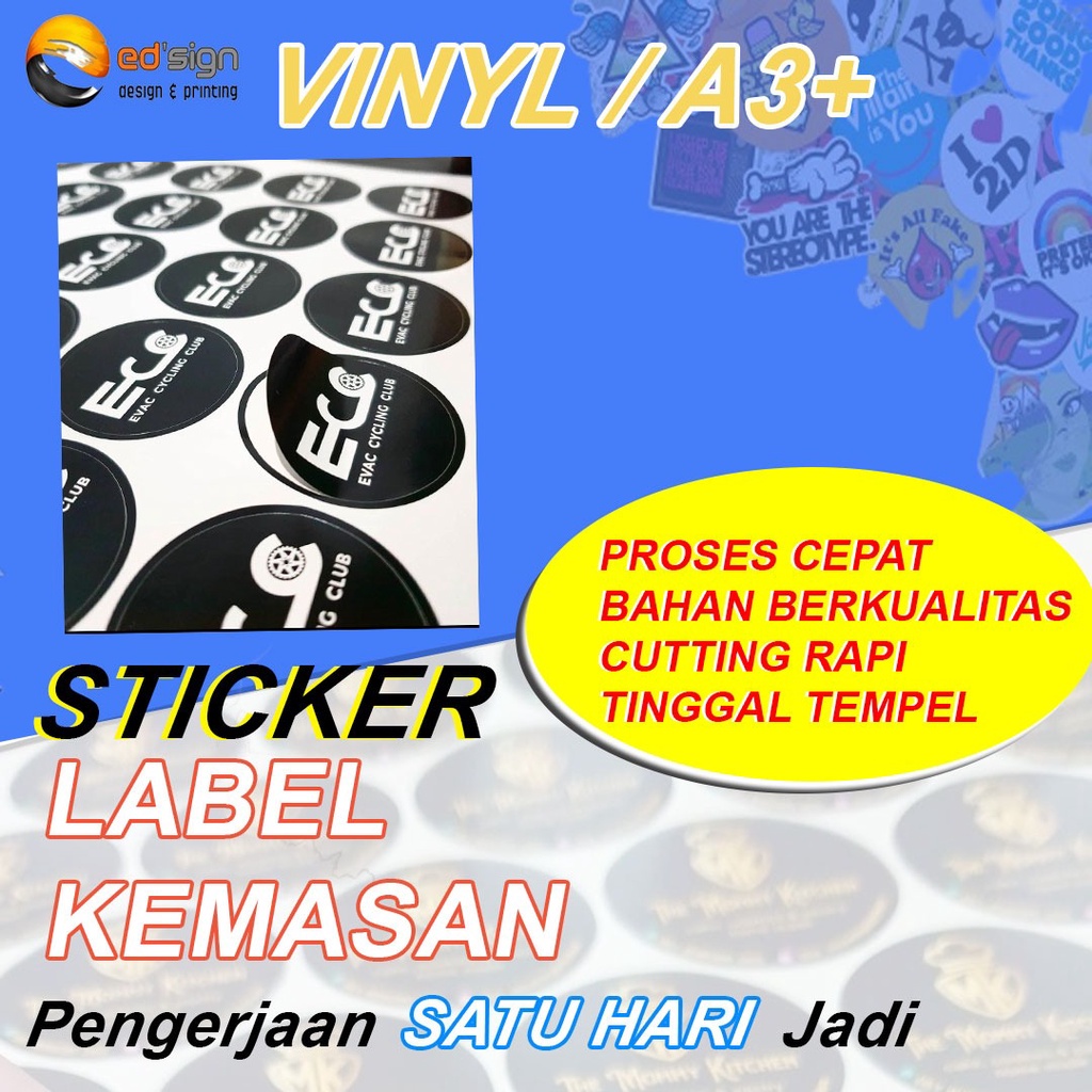 

STIKER VINYL PREMIUM A3+ FREE CUTTING