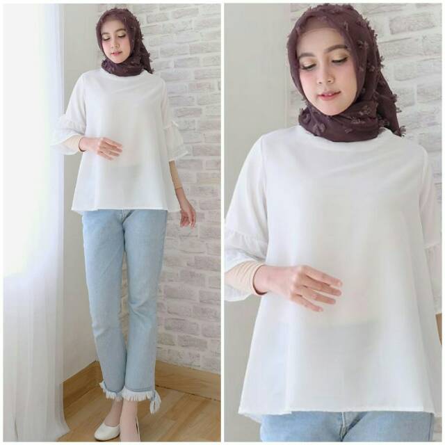 Blouse Riana &amp; phasmina/ Atasan Wanita Baju Blouse Casual