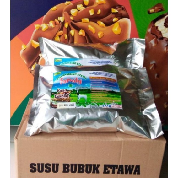 Family Susu Kambing Etawa Rasa Cokelat 500g Alufoil