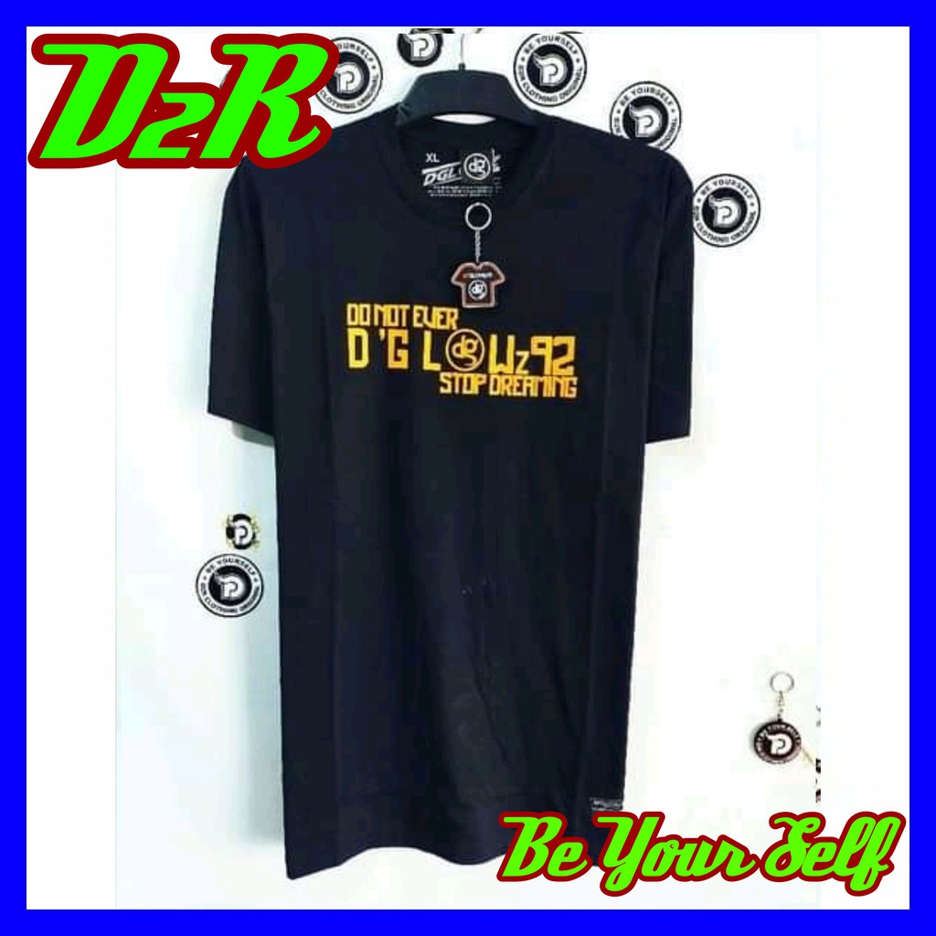 kaos distro original d2r/ kaos 3D/tiga dimensi/kaos pria wanita/baju cewek cowok
