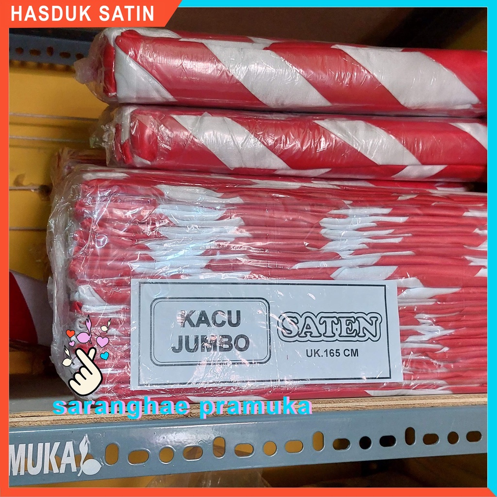 Hasduk Satin Kacu Setangan Leher Pramuka Saten