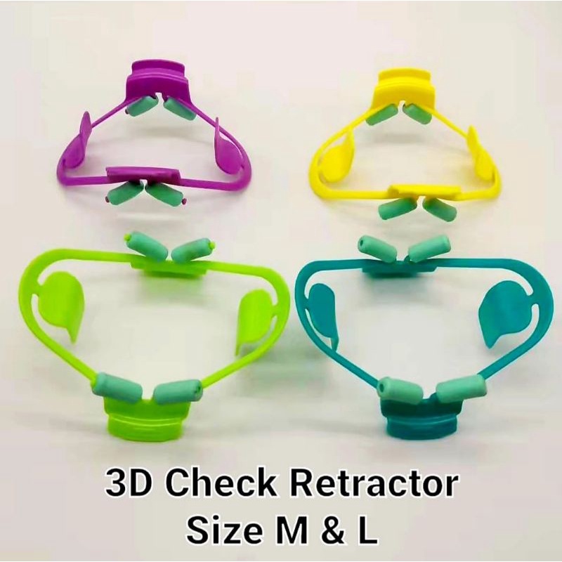 CHECK RETRACTOR 3D / MOUTH GATE / PEMBUKA MULUT AUTOCLAVABLE