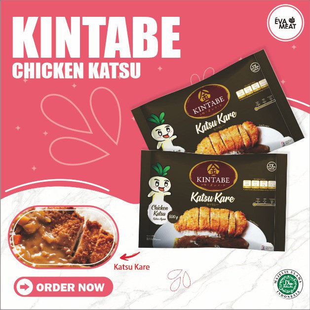 

kintabe chicken katsu kare 500 gr / chicken katsu / katsu kintabe / chicken katsu kintabe / katsu