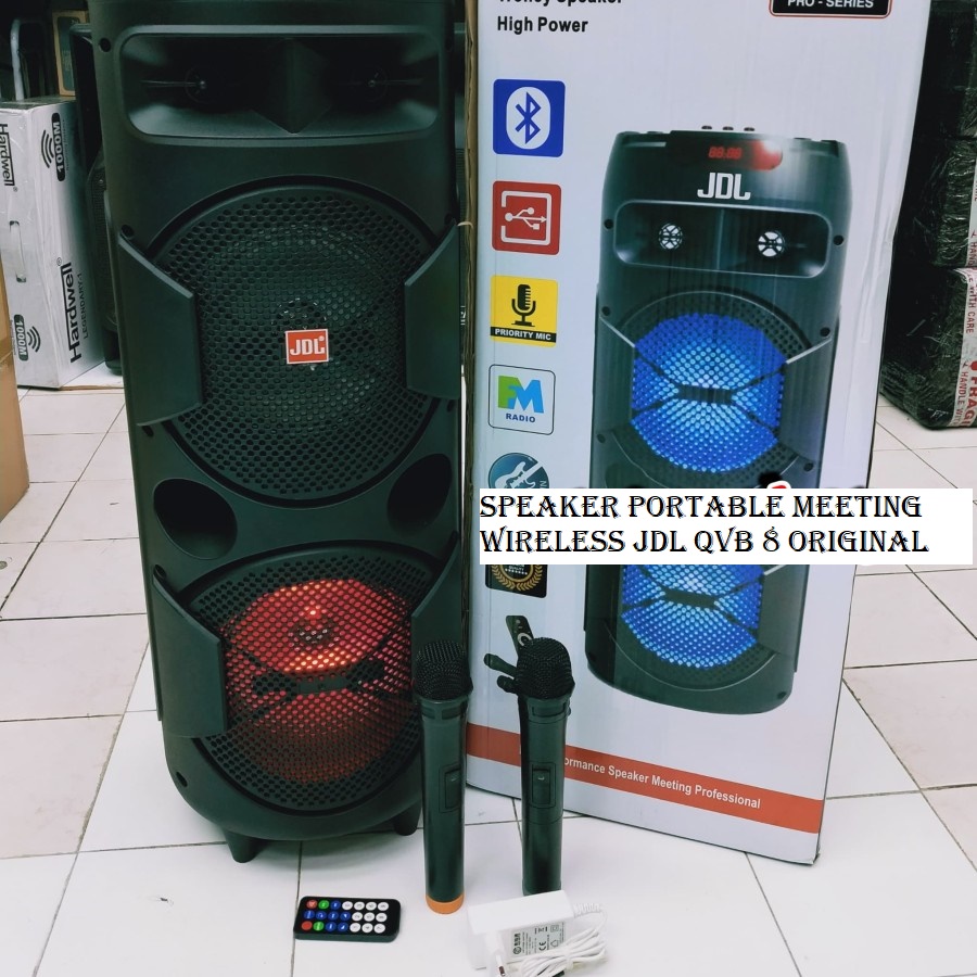 speaker portable meeting wireless JDL QVB 8 original