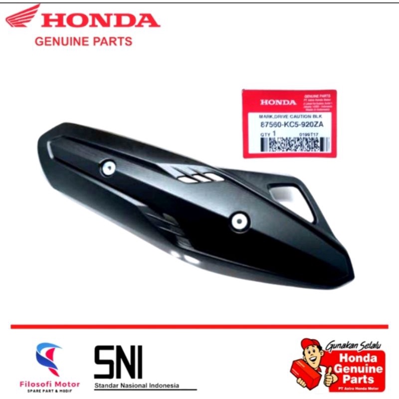 Tutup knalpot vario 125 super ori