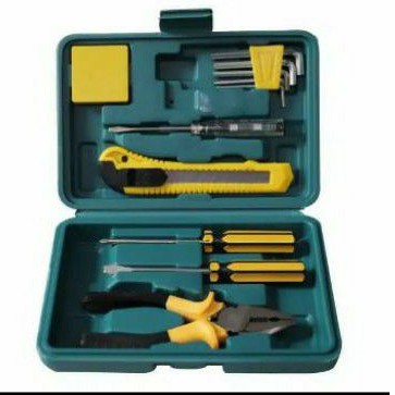 palu tang set- alat tukang set 8in 1 - tools set box lengkap