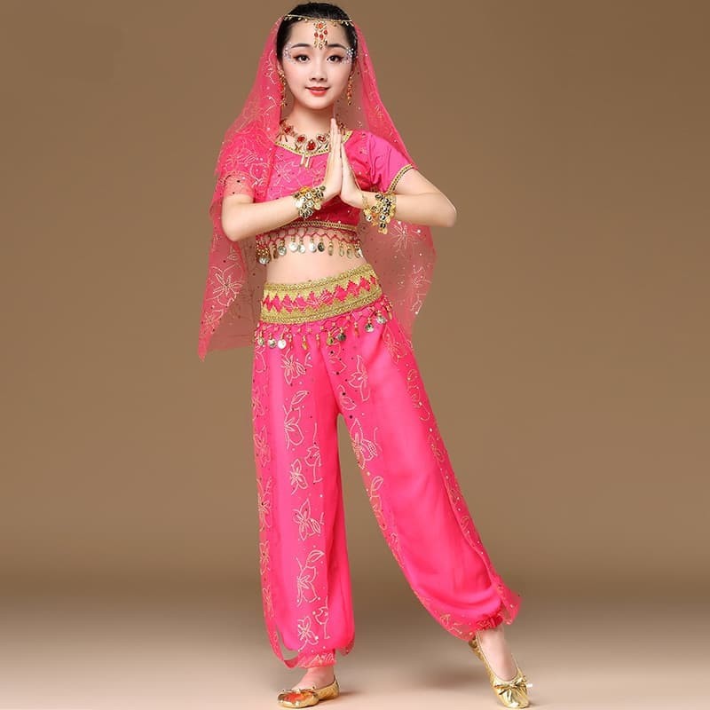 INDIA BELLY DANCE costume haloween kostum anak baju tari perut arabian