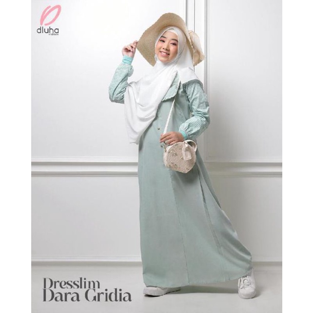 Gamis Dluha is Rabbani Dresslim Dara Gridia