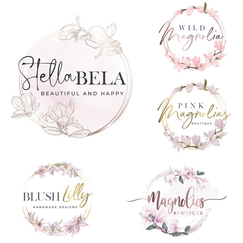 ARABELLA LILLY LOGO | JASA PEMBUATAN DESIGN LOGO OLSHOP DESAIN LOGO BISNIS