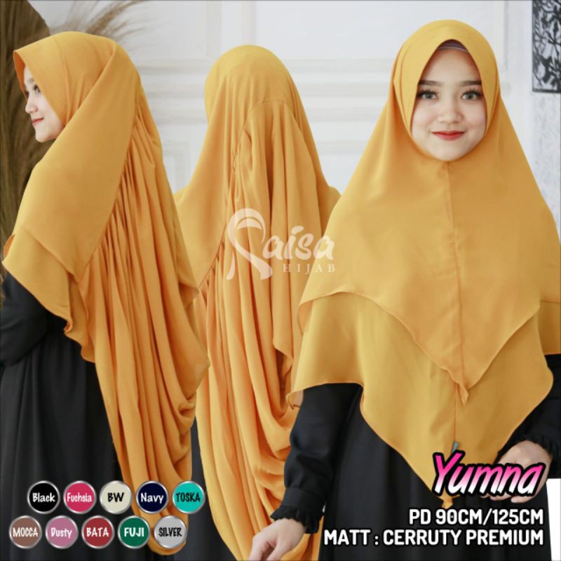 YUMNA KHIMAR RAISA YUMNA RAISA