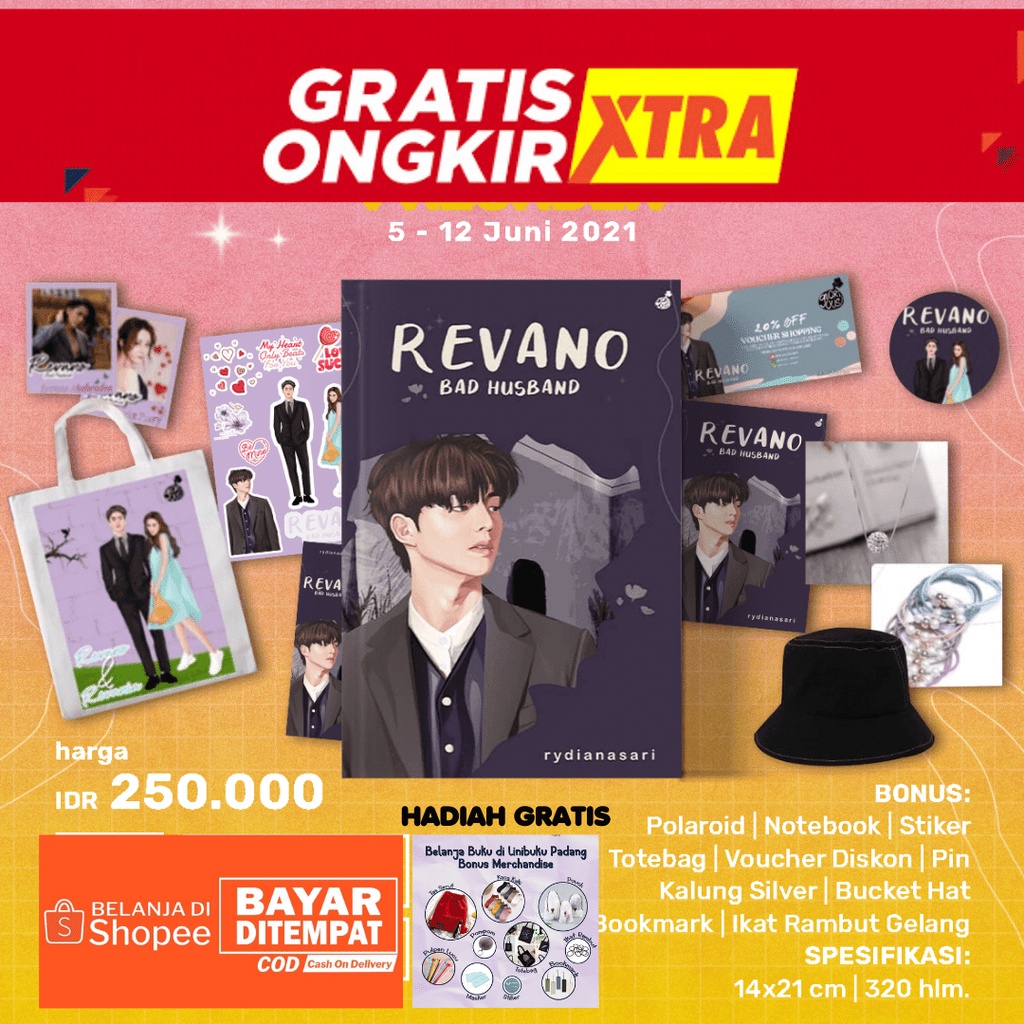 Novel REVANO: BAD HUSBAND karya Rydianasari-PAKET REVANIA