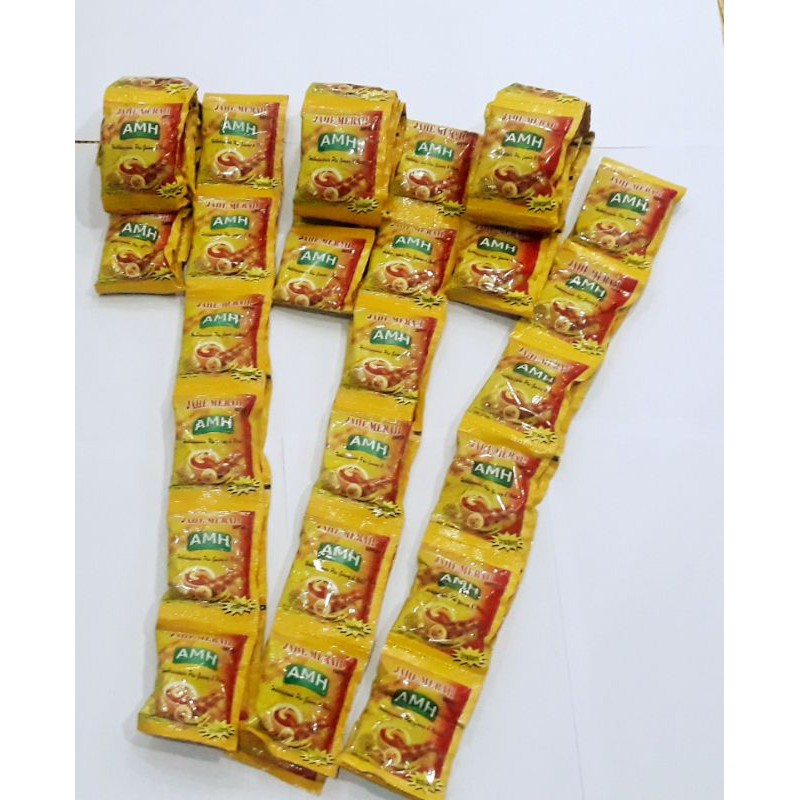 

Jahe merah super AMH 1 renceng ( 10 sachet )