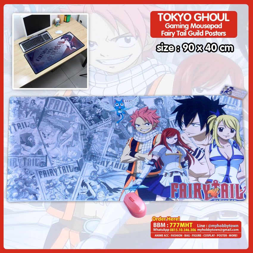 Mousepad Anime Gaming - Deskpad - Fairy Tail