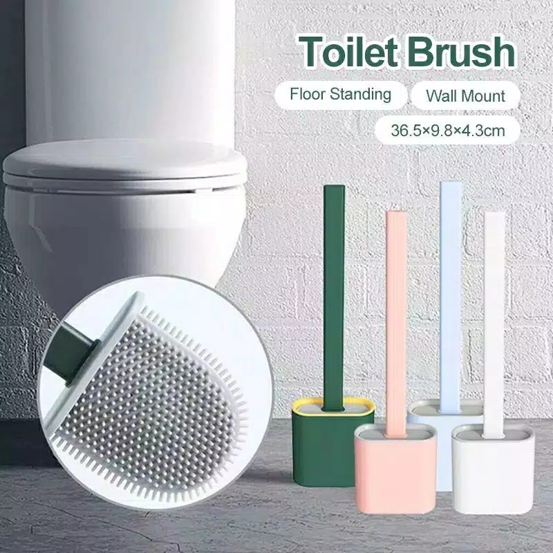 Sikat Silicon Toilet-Sikat Toilet-Toilet Brush Sikat WC