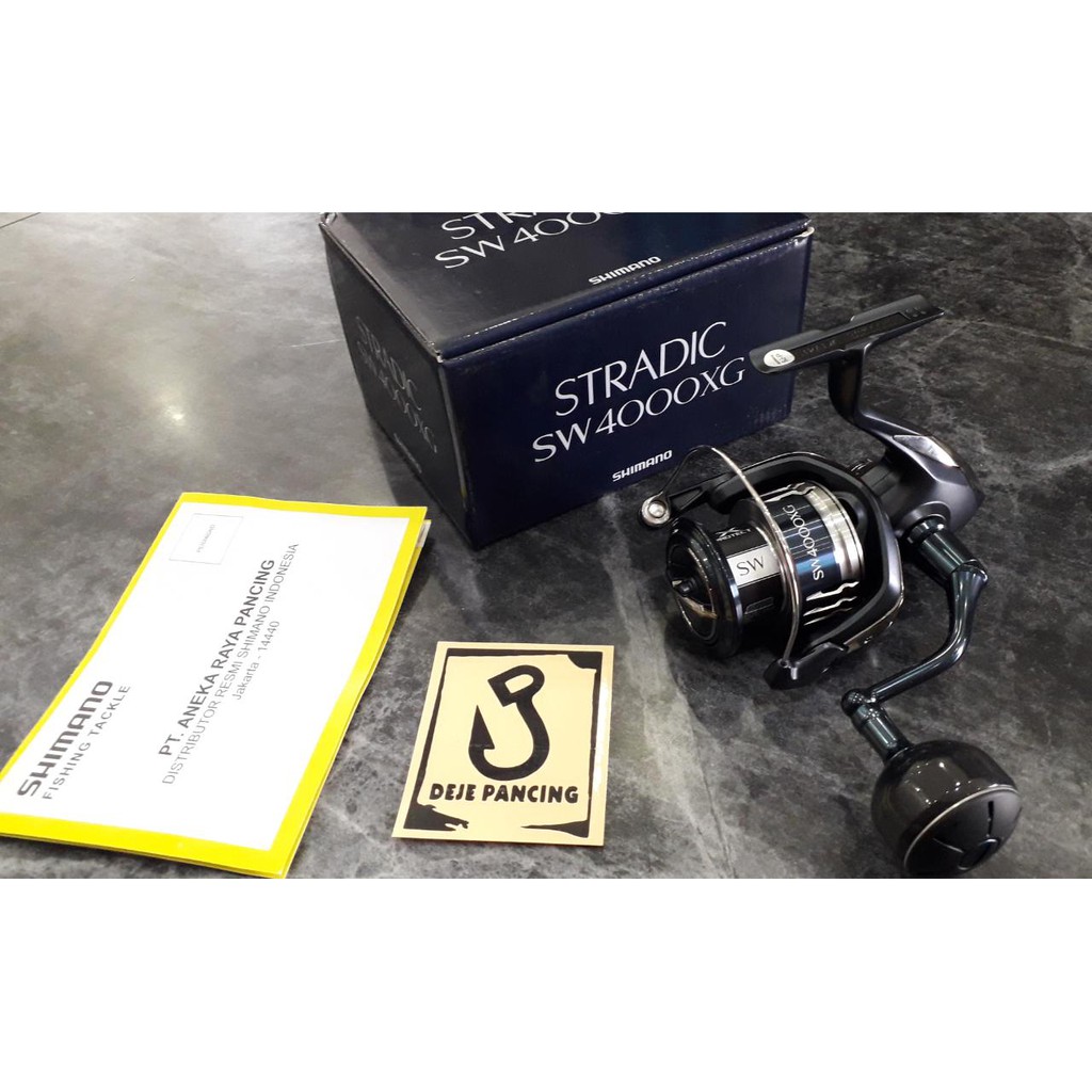 Reel Spining  SHIMANO STRADIC  SW 4000XG 2020 GARANSI RESMI SHIMANO 1 TAHUN