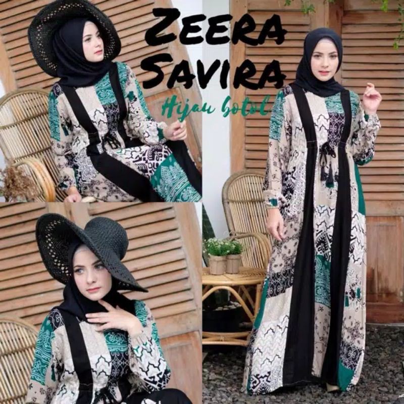 ZEERA SAVIRA | DASTER ARAB | GAMIS RAYON
