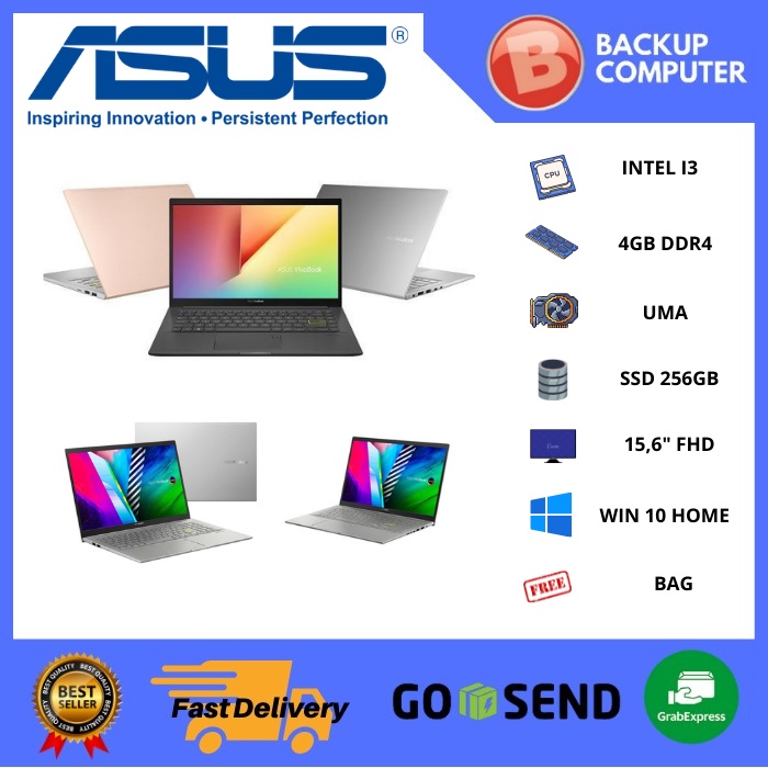 ASUS K513EA-i3-1115G4/UMA/4G/256G PCIE+HOUSING