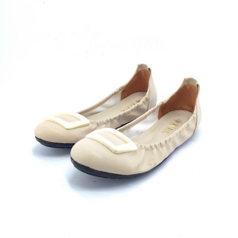 ANDIS Sepatu Flat Shoes Sol Karet Bisa dilipat ROLLY AN09