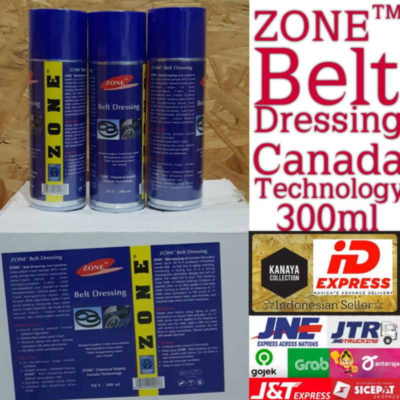 belt dressing silicone zone / v-belt silicone