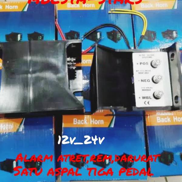 alarm atret/mundur rem 3 suara truck pickup bus12volt 24volt alarm mundur l300  alarm mundur mp3 (KO