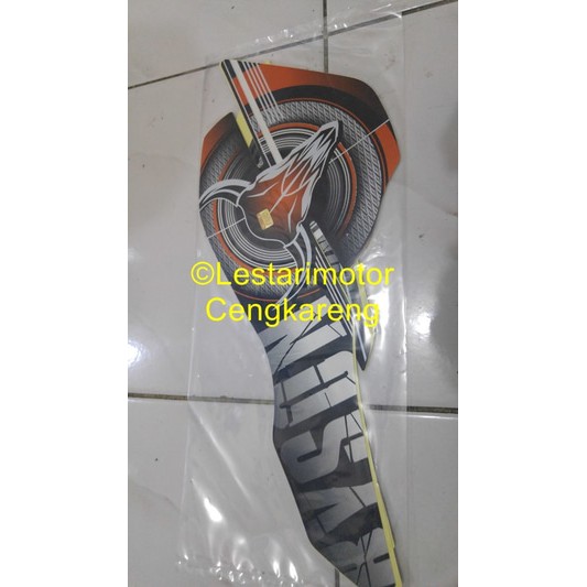 Striping Lis/lis Body/Stiker Motor Byson 2012 Orange