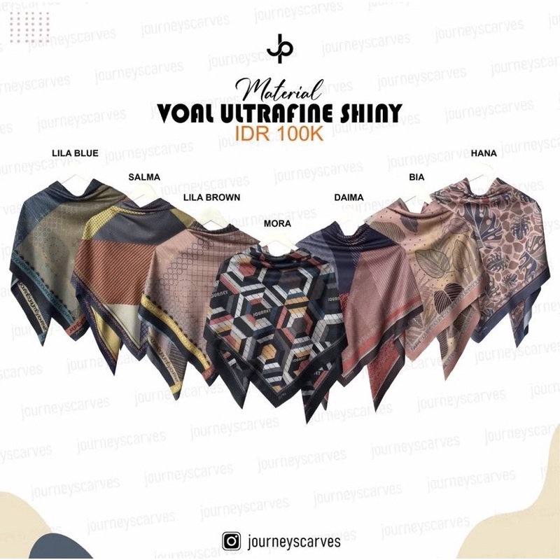 Journey Scarves Motif