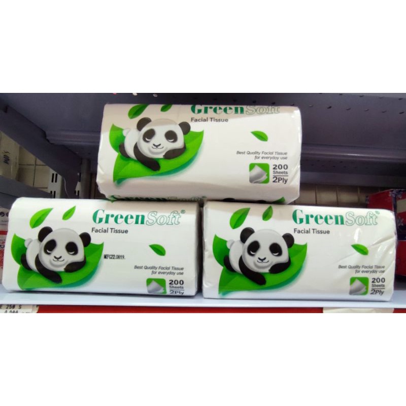 Tisu Green soft 200 sheet 2ply