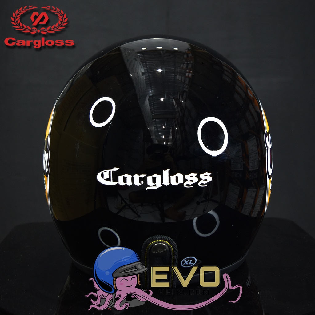 HELM CARGLOSS  CFM CUSTOME CLASSIC  DEEP BLACK