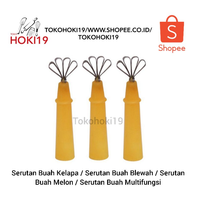 Serutan Buah Kelapa / Serutan Buah Blewah / Serutan Buah Melon / Serutan Buah Multifungsi / Tokohoki