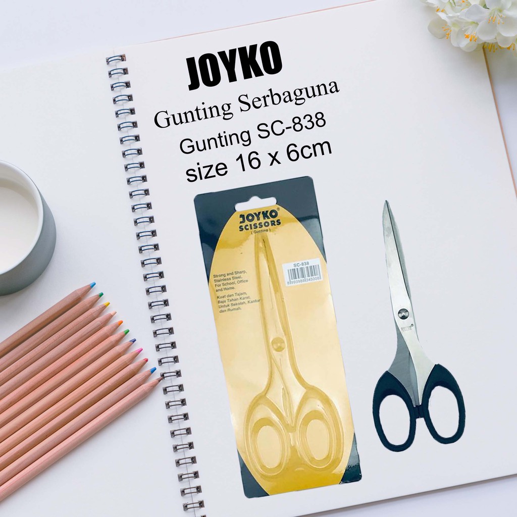 

Joyko / Gunting Scissors / Gunting / SC-838