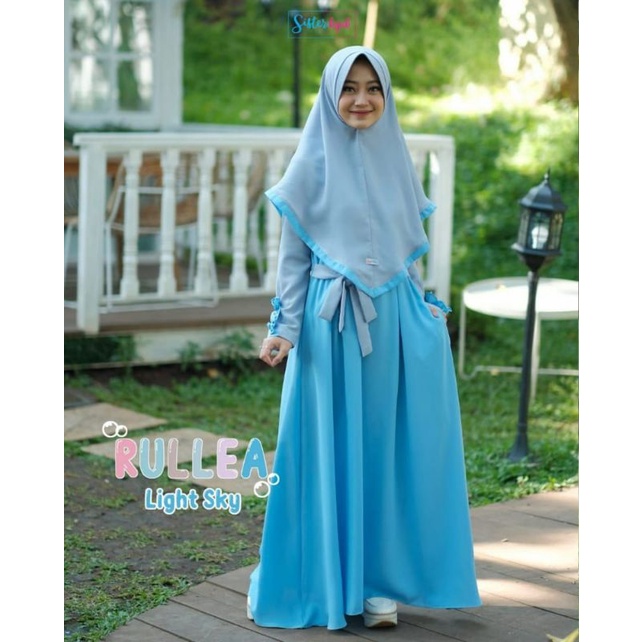 rullea dress by sister hijab open pre order 8-17juli
