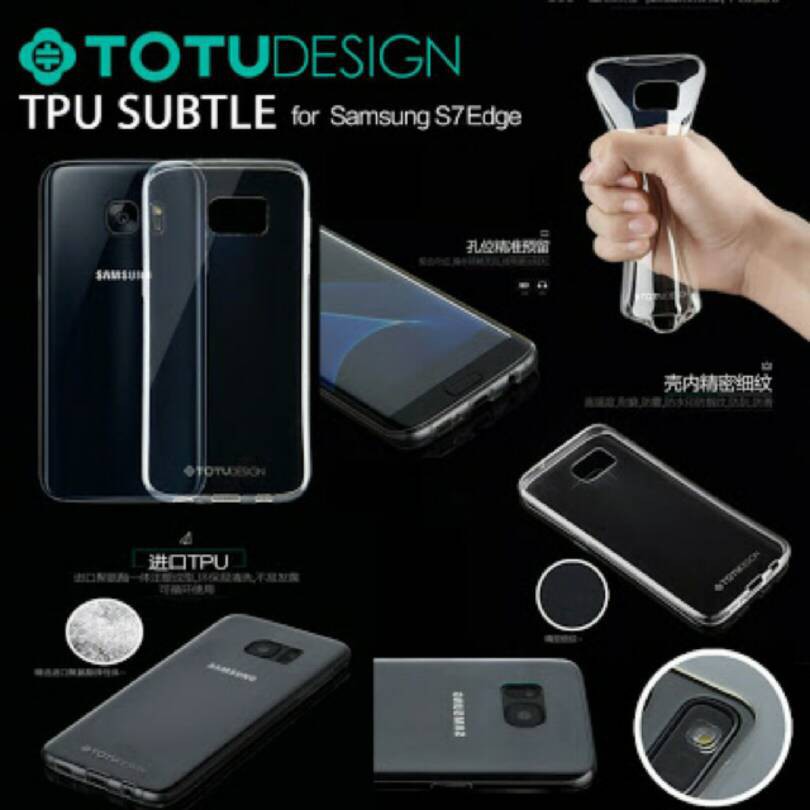 Terbaru CASE SOFTCASE SILIKON SAMSUNG GALAXY S7EDGE S7 EDGE BENING TRANSPARAN