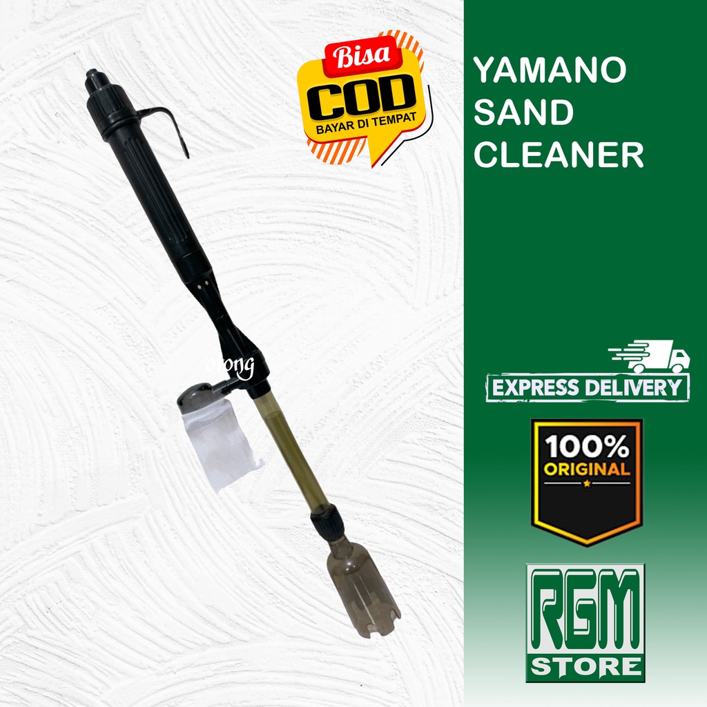 YAMANO Pompa Siphon SIPON Aquarium BATTERY SAND HAND Cleaner