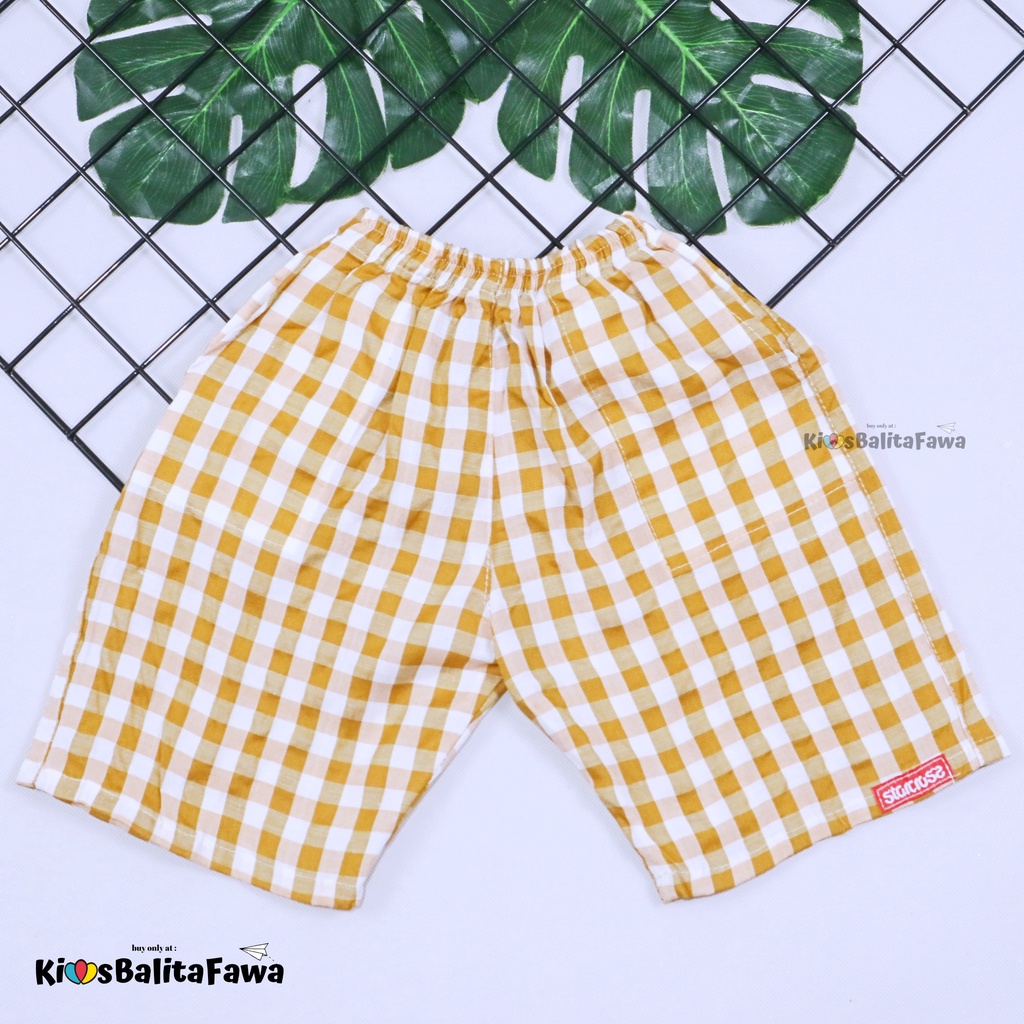 Celana Hawai uk 1-2 Tahun / Celana Pendek Anak Pants Main Harian Murah Bahan Katun Adem