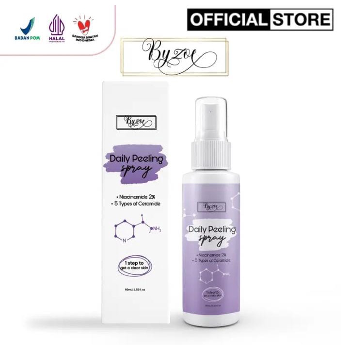 Byzoe Daily Peeling Spray for Scar and Underarm Pembasmi bekas luka Menyamarkan bekas luka