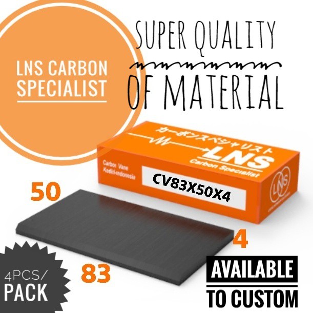 

carbon vane 83x50x4 isi 4pcs
