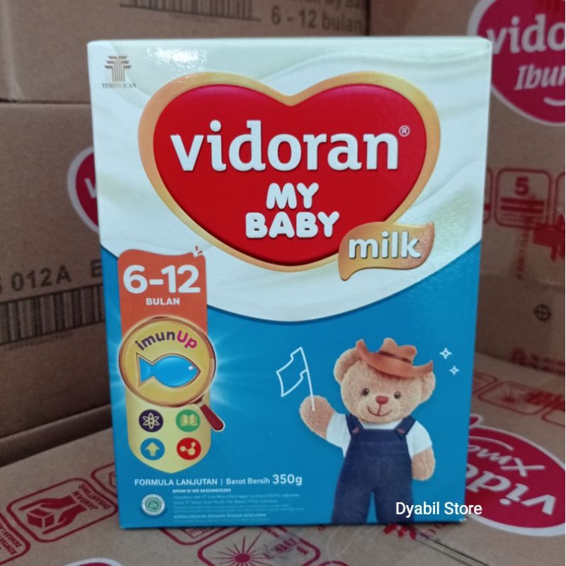 Susu Vidoran 0 6 bulan Vidoran 6 12 bulan 350 g Susu bayi Susu Formula bayi Susu Formula