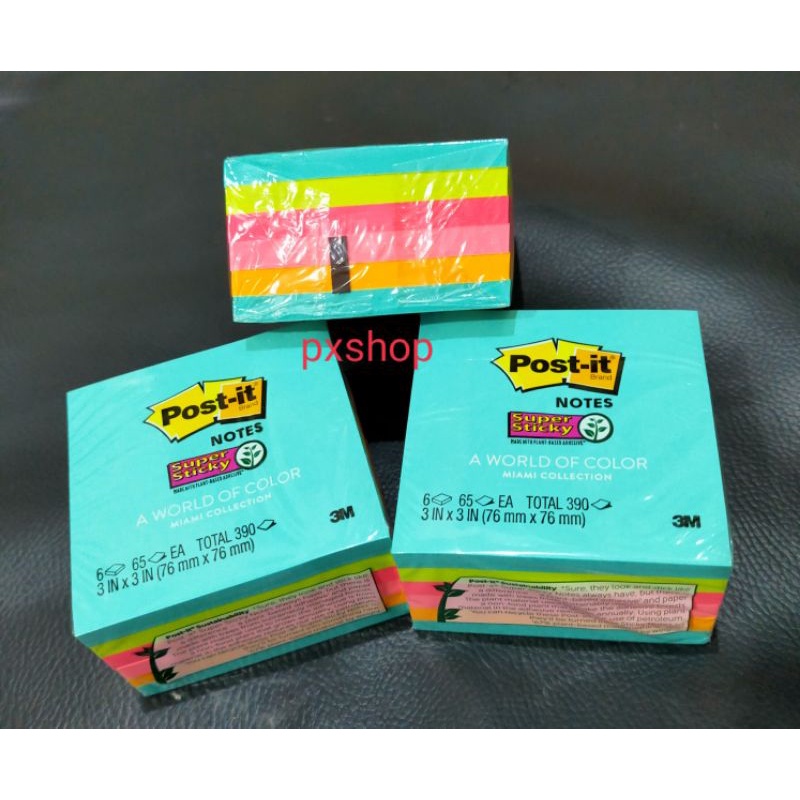 

POST IT 3M - 654, MEMO PADS, STICKY NOTES