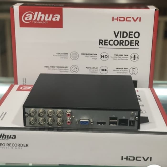 Paket CCTV Dahua 2MP DVR 8 Channel 6 Kamera Lengkap Siap Pasang