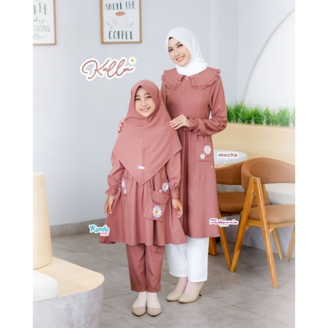 tunik couple kalla tunik by Zabannia (Ready)