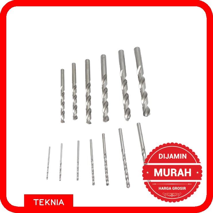 Mata Bor Besi 2 mm-10 mm TOHO - HSS Co Drill Bit - Stainless Steel