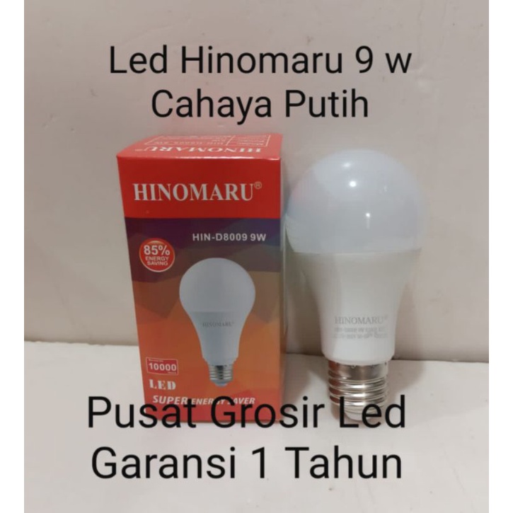 Paket 5 pcs Lampu Led Hinomaru 9 watt 9w