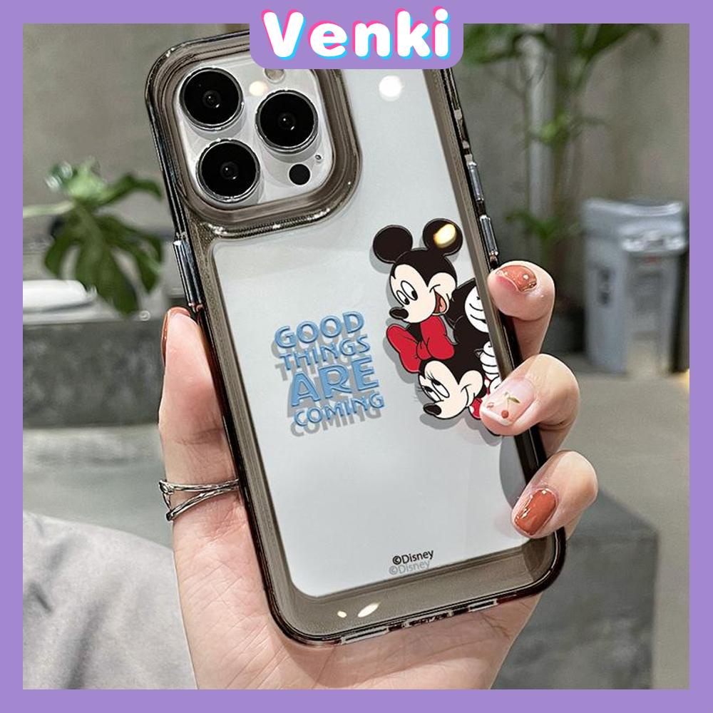 iPhone Case HD Acrylic High Quality Hard Case Clear Case Metal Button Protection Camera Shockproof Cartoon Cute Compatible For iPhone 14 Pro Max 14 Plus 13 Pro Max 12 11 XR 7Plus